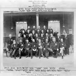 Overlevenden van de cavaleriecharge bij Balaklava op 25 oktober 1854, 1887